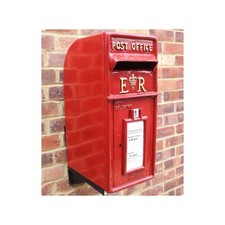 Post Box Red ER with Lock Wall
