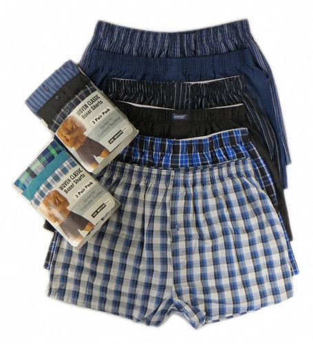Pack men woven boxer - of,