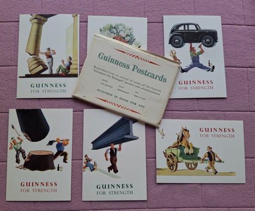 Postcards guinness advert - -,