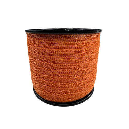 Orange electric fence polywire - orange,