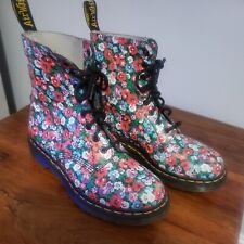 Dr Martens Pascal. Floral Boots | Excellent Condition | Size 6.5