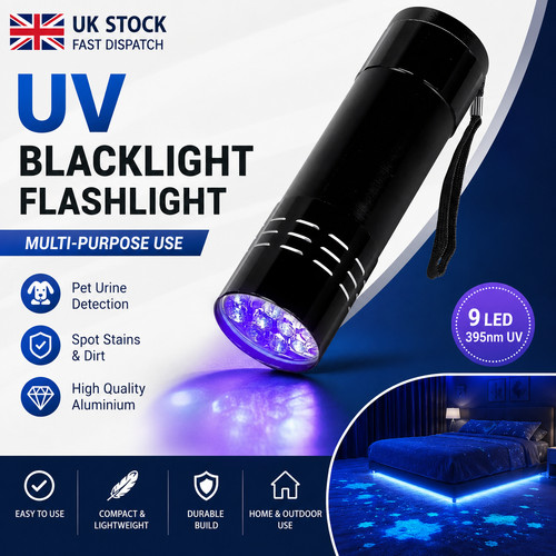 Black light torch led - uv,