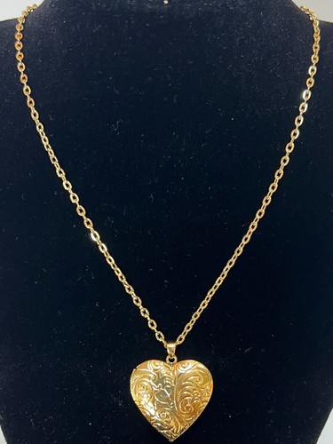 Necklace heart shape - necklace, locket