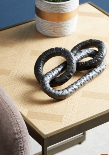 Modern grey aluminium chain - modern,