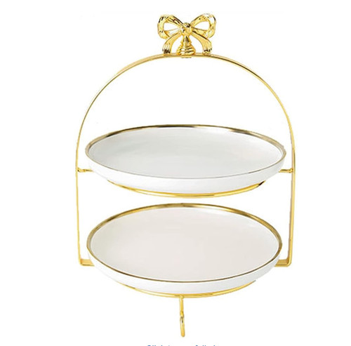 Luxury gold tier cake - tier, stand
