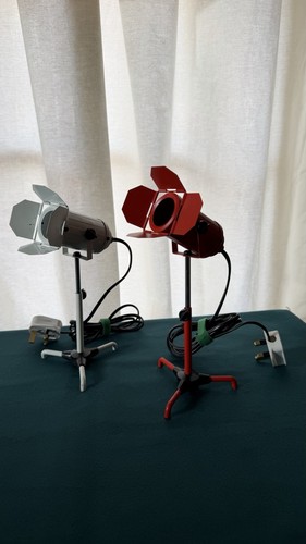Pair vintage table lamps - pair,