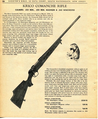 1965 print stoeger arms - of,