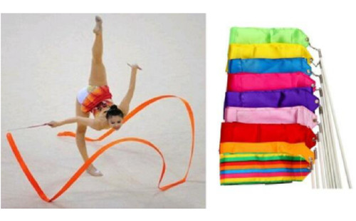 Gym dance ribbon - dance, art