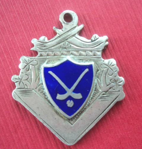 Irish sterling silver enamel - &,