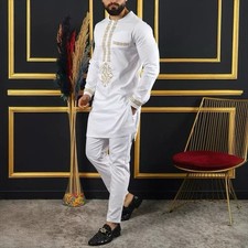 Muslim Men Eid Clothes Islamic