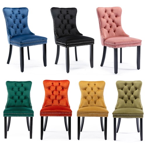 Kitchen velvet dining chair - kitchen,