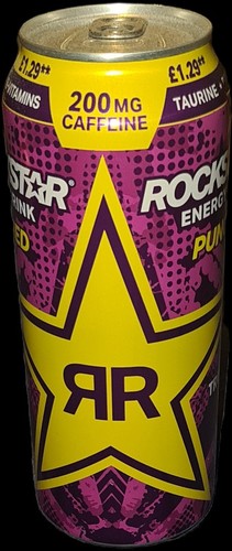 Rockstar energy drink punched - energy,