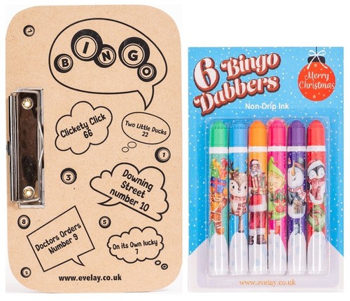 Christmas bingo dabbers - dabbers, &