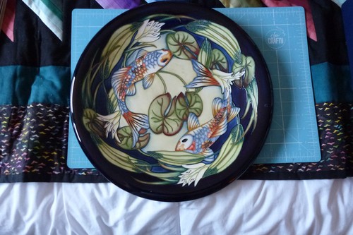 Moorcroft quiet waters - waters, 14"