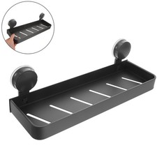  Bathroom Wall Shelf Suction Cup Mounted Organizer Shower Shelves