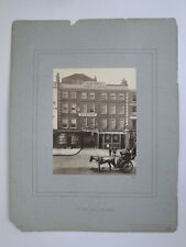 Henry Dixon Carbon Print London Relics 1884 Photo Old Bell Holborn 