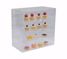 BAKERY DELICATESSEN PASTRY CUP CAKE DONUT FOOD COUNTER DISPLAY CASE CABINET
