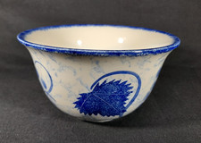 Poole Pottery Blue Vine Rice / Noodle Bowl 2¾" / 7cm High, 5" / 12.3cm Dia.
