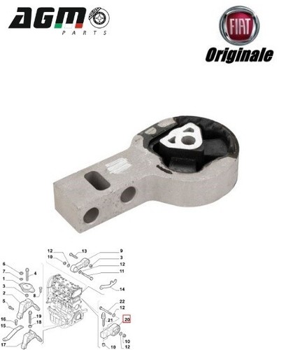 Original engine suspension - original,
