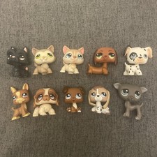 LPs Littlest Pet Shop Dog Bundle Rare Figures Animals Toys Job Lot