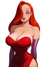 Jessica Rabbit Vinyl Car Decal