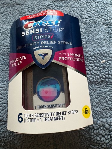 Crest sensi stop strips - crest, tooth