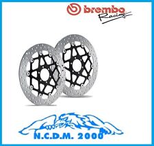 PAIR OF BRAKE DISCS BREMBO FLOATING FRONT HONDA 900 CBR RR FIREBLADE 1998