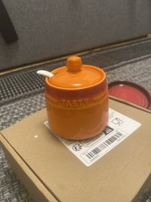 Bee-hive Ceramic Honey Pot Jar