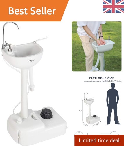 Durable portable camping sink - camping,