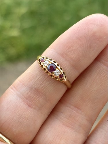 Antique edwardian 18ct - antique,