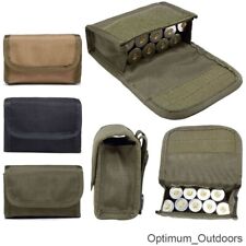 10 Round MOLLE 12 20 Gauge Cartridge Shell Pouch Belt Bag Ammo Holder