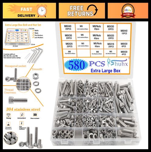 580pcs extra large - 580pcs, &