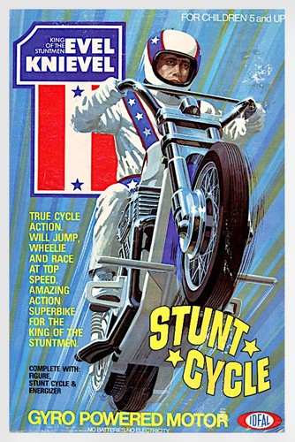 Retro ideal evel knievel - retro,