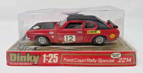 Dinky 2214 ford capri rally - 2214,