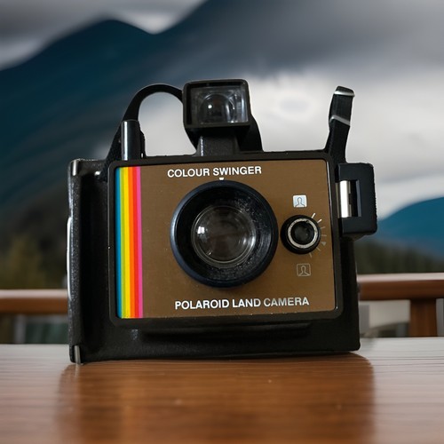 Polaroid land camera colour - polaroid,