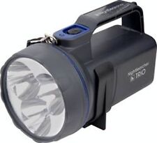 Nightsearcher Trio Rechargeable LED Flashlight Torch Lamp - 500 Lm 600m - Blue