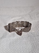 Vintage Sterling Silver 7 Bar