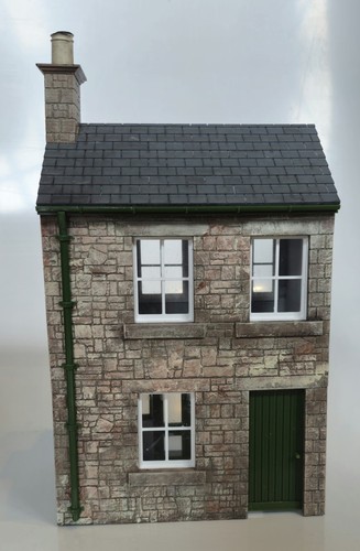 Garden railway terrace house - railway,