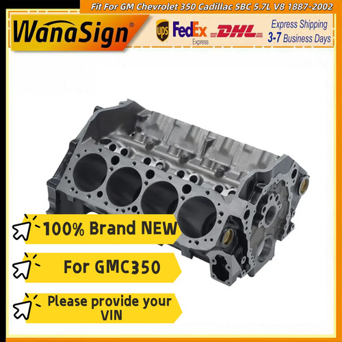 Engine bare short block fit - block,