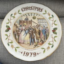 AYNSLEY 1979 CHRISTMAS PLATE A