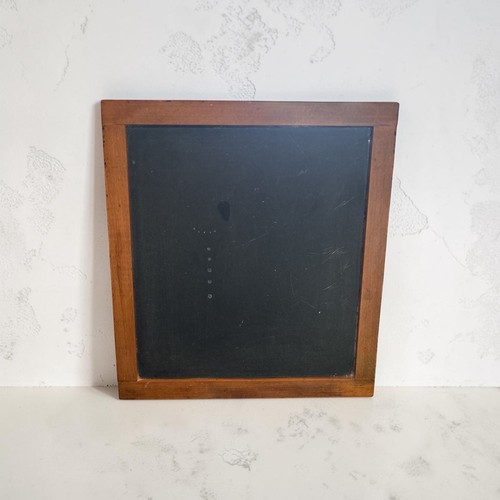 Vintage wood framed slate - framed,