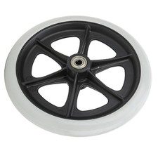 8 Inch Wheelchair Front Wheels Disabled TPR Wheels Wheelchair Accessory