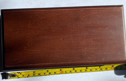 Small wooden teak storage - wooden, box