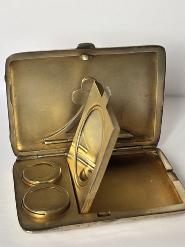 Art deco german silver gilt - an,