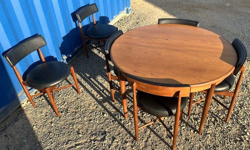 Plan fresco teak round - plan,