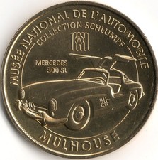 Monnaie de Paris - MULHOUSE - MUSEE NATIONAL AUTOMOBILE - MERCEDES 300 SL 2025