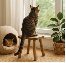 YOUEON 9 Inch Small Wooden