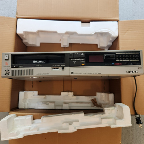 Vintage sony 2410 betamax - vintage,