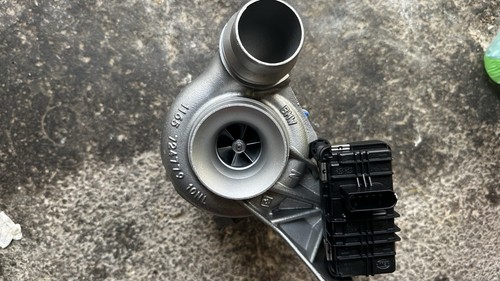 Turbocharger removed from - turbocharger, a