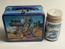 1984 He-Man and the Masters of the Universe Metal Lunchbox With Thermos No Cup